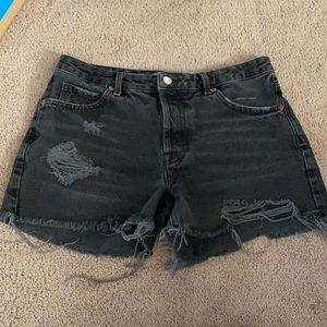 Top shop black shorts